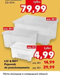 Kaufland LIV & BO Pojemnik do przechowywania oferta