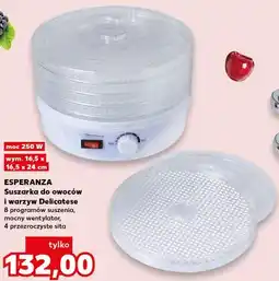 Kaufland ESPERANZA Suszarka do owoców i warzyw Delicatese oferta