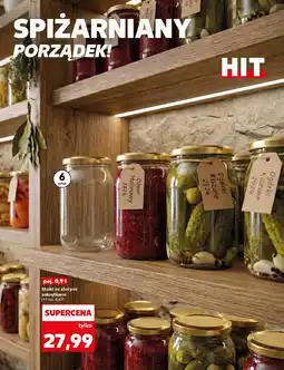 Kaufland Słoiki ze złotymi zakrętkami oferta