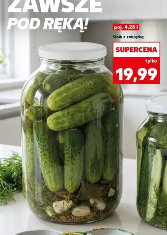 Kaufland Słoik z zakrętką poj oferta