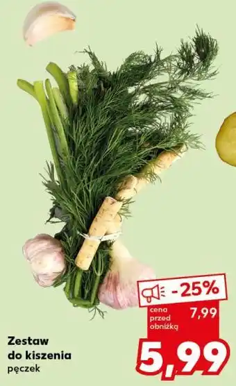 Kaufland Zestaw do kiszenia pęczek oferta