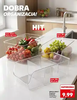 Kaufland Spice & Soul Organizer kuchenny z przegrodami oferta