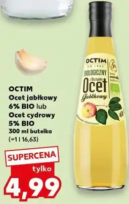 Kaufland OCTIM Ocet jabłkowy 6% BIO lub Ocet cydrowy 5% BIO oferta