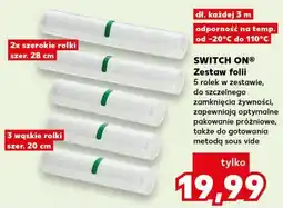 Kaufland SWITCH ON Zestaw folii oferta