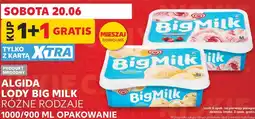 Kaufland Algida Lody Big Milk Różne rodzaje oferta