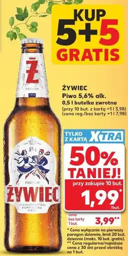 Kaufland Żywiec Piwo 5,6% alk oferta
