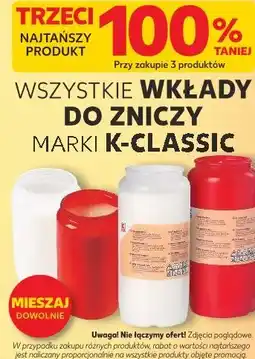Kaufland Wszystkie wkłady do zniczy marki K-Classic oferta