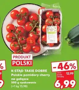 Kaufland K-Stąd Takie Dobre Polskie pomidory cherry na gałązce oferta
