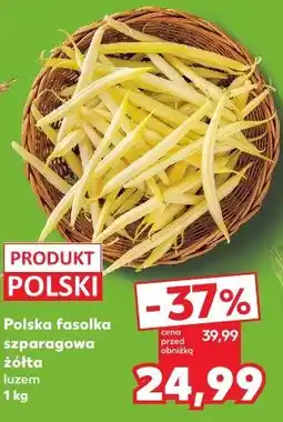 Kaufland Polska fasolka szparagowa żółta oferta