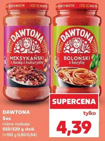 Kaufland Dawtona Sos oferta