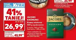 Kaufland Jacobs Krönung Kawa mielona oferta