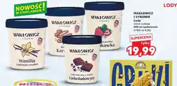 Kaufland MAKŁOWICZ I SYNOWIE Lody oferta