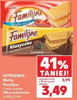 Kaufland Jutrzenka Wafle Familijne oferta