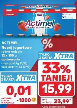 Kaufland Actimel Napój jogurtowy oferta