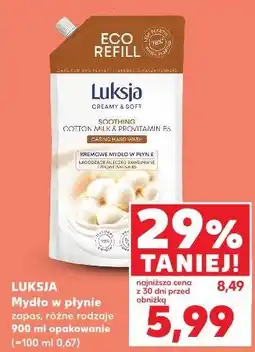 Kaufland LUKSJA Mydło w płynie oferta