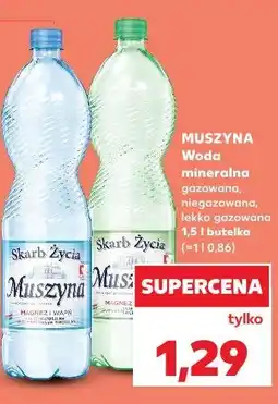 Kaufland MUSZYNA Woda mineralna oferta