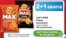 Kaufland LAY'S MAX Chipsy karbowane oferta