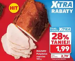 Kaufland MAZURY Polędwica sopocka oferta