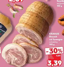 Kaufland Krakus Boczek od Szwagra rolowany oferta