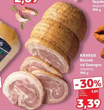 Kaufland Krakus Boczek od Szwagra rolowany oferta
