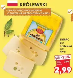 Kaufland Sierpc Ser Królewski light oferta