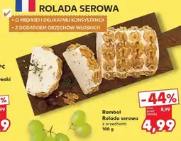 Kaufland Rambol Rolada serowa z orzechami oferta