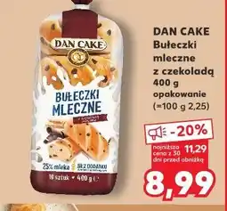 Kaufland Dan Cake Bułeczki mleczne z czekoladą oferta