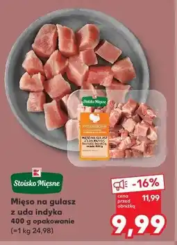 Kaufland Mięso na gulasz z uda indyka oferta