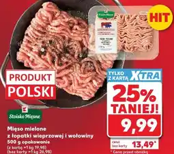 Kaufland Mięso mielone z łopatki wieprzowej i wołowej oferta