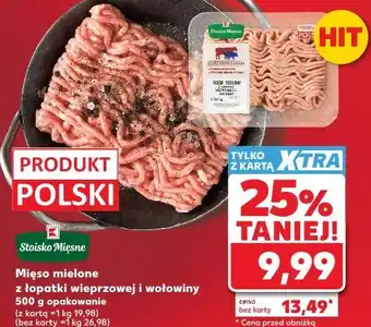 Kaufland Mięso mielone z łopatki wieprzowej i wołowej oferta