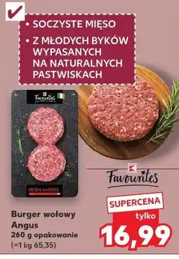 Kaufland Burger wołowy Angus oferta