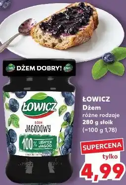 Kaufland ŁOWICZ Dżem różne rodzaje oferta