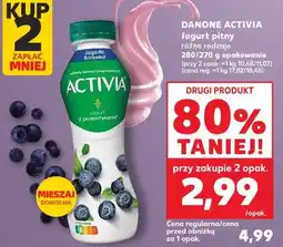 Kaufland DANONE ACTIVIA Jogurt pitny różne rodzaje oferta