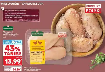 Kaufland Stoisko Mięsne Filet z piersi polskiego kurczaka oferta