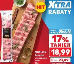 Kaufland MORLINY Żeberka wieprzowe paski oferta