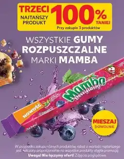 Kaufland Wszystkie gumy rozpuszczalne marki Mamba oferta