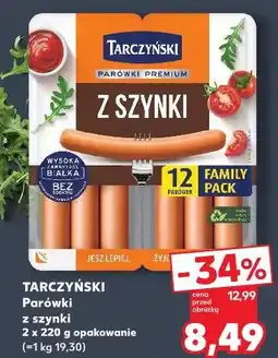 Kaufland Tarczyński Parówki z szynki oferta