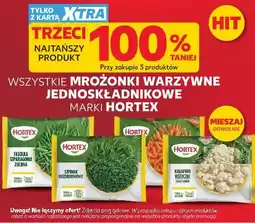 Kaufland Hortex Mrożonki warzywne jednoskładnikowe oferta