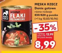 Kaufland Męska Rzecz Danie gotowe różne rodzaje oferta
