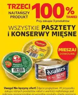 Kaufland Wszystkie pasztety i konserwy mięsne oferta