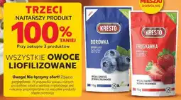 Kaufland Kresto Owoce liofilizowane oferta