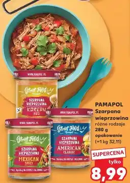 Kaufland Pamapol Szarpana wieprzowina różne rodzaje oferta