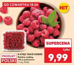 Kaufland K-Stąd Takie Dobre Polskie maliny oferta