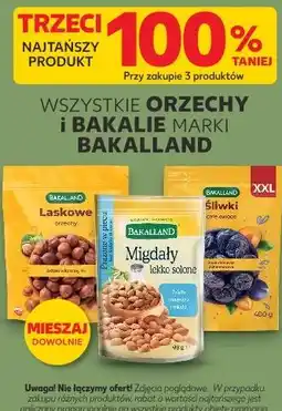 Kaufland WSZYSTKIE ORZECHY i BAKALIE MARKI BAKALLAND oferta