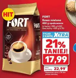 Kaufland Fort Kawa mielona oferta