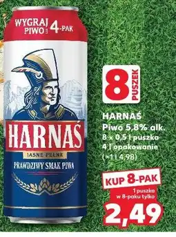 Kaufland Harnaś Piwo 5,8% alk oferta