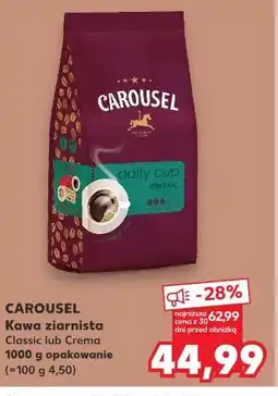 Kaufland Carousel Kawa ziarnista oferta