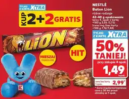 Kaufland NESTLÉ Baton Lion różne rodzaje oferta