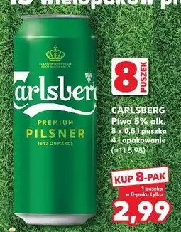 Kaufland Carlsberg Piwo 5% alk oferta