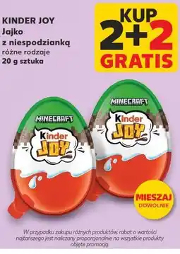 Kaufland KINDER JOY Jajko z niespodzianką różne rodzaje oferta